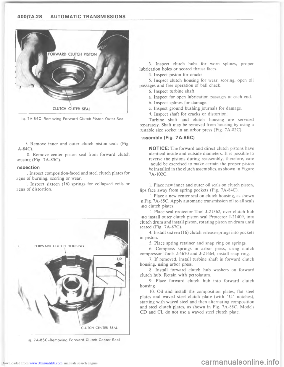 CHEVROLET CAMARO 1980 2.G Workshop Manual Downloaded from www.Manualslib.com manuals search engine ?    A   C     	    	   	          	  	  
!$79 A    ?     - & 0 1 $ ( 7  ! 0 / =  / ,   