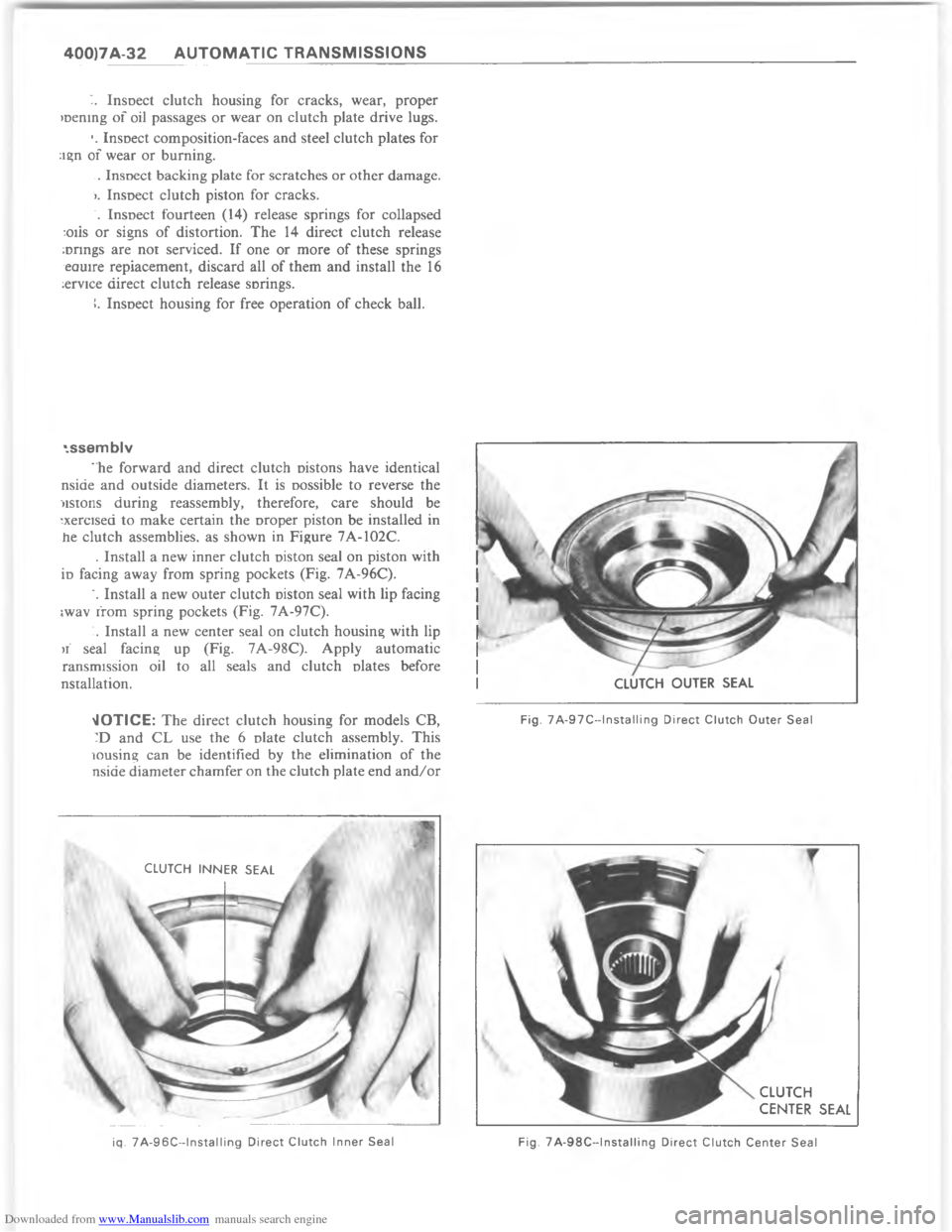 CHEVROLET CAMARO 1980 2.G Workshop Manual Downloaded from www.Manualslib.com manuals search engine ?   L A    C    	    	   	          A                	     #     

>