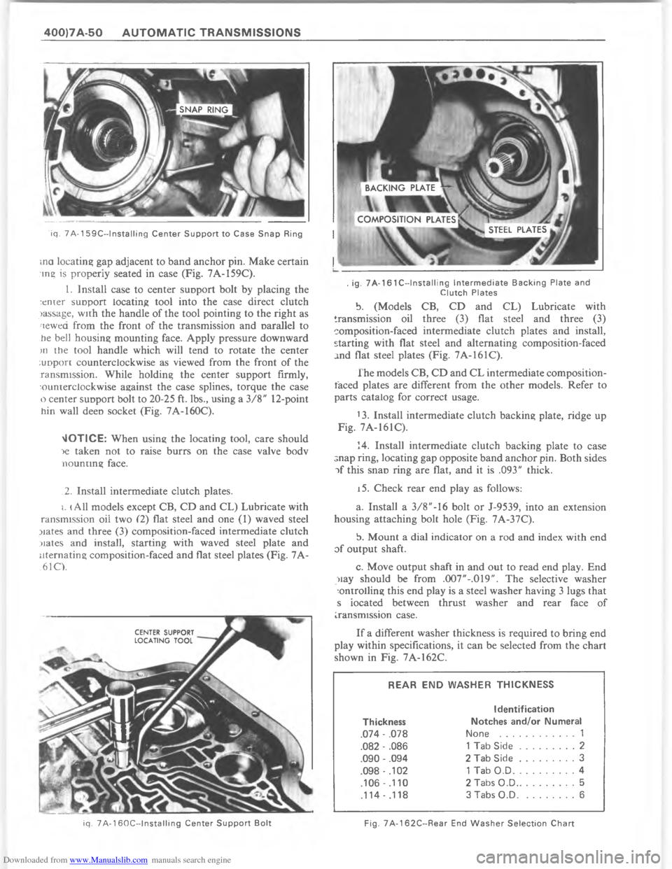 CHEVROLET CAMARO 1980 2.G Workshop Manual Downloaded from www.Manualslib.com manuals search engine ?    A   @     	    	   	           
!


88










!


87





8