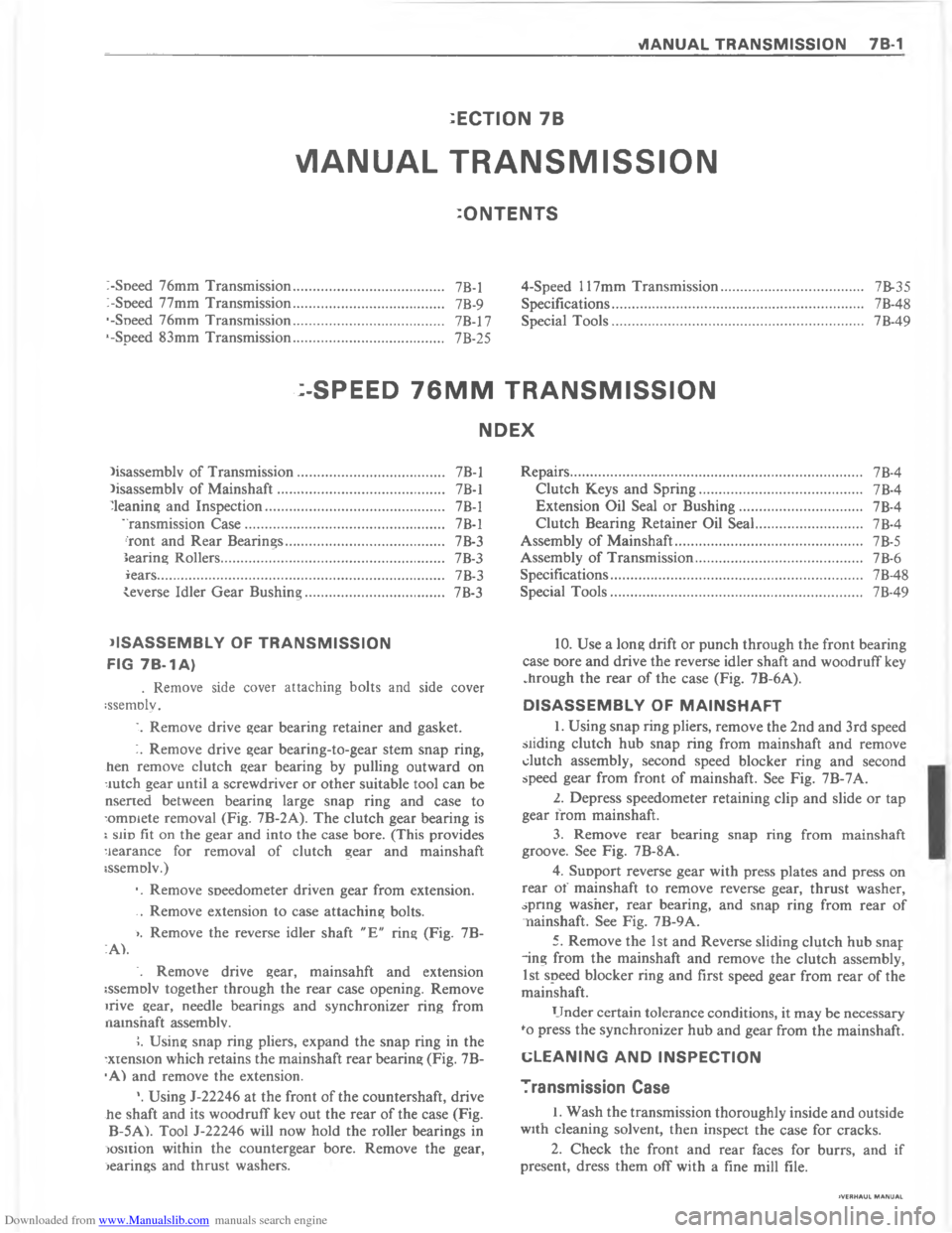 CHEVROLET CAMARO 1980 2.G Workshop Manual Downloaded from www.Manualslib.com manuals search engine        	           A   	    A


A;9
A
;
>
;
>
;>



 

/
;9
/
;9
 
;9

;9
\(
;
9
;
1
;
