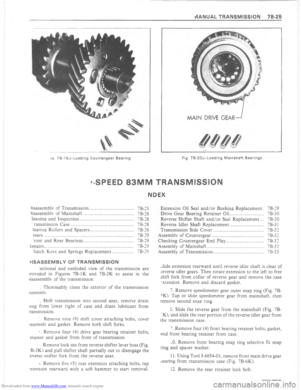 CHEVROLET CAMARO 1980 2.G Workshop Manual Downloaded from www.Manualslib.com manuals search engine        	           A  C @*F4 /    	  A   F   	 @    F     /    F
*
?

999A

9999A

999A
	