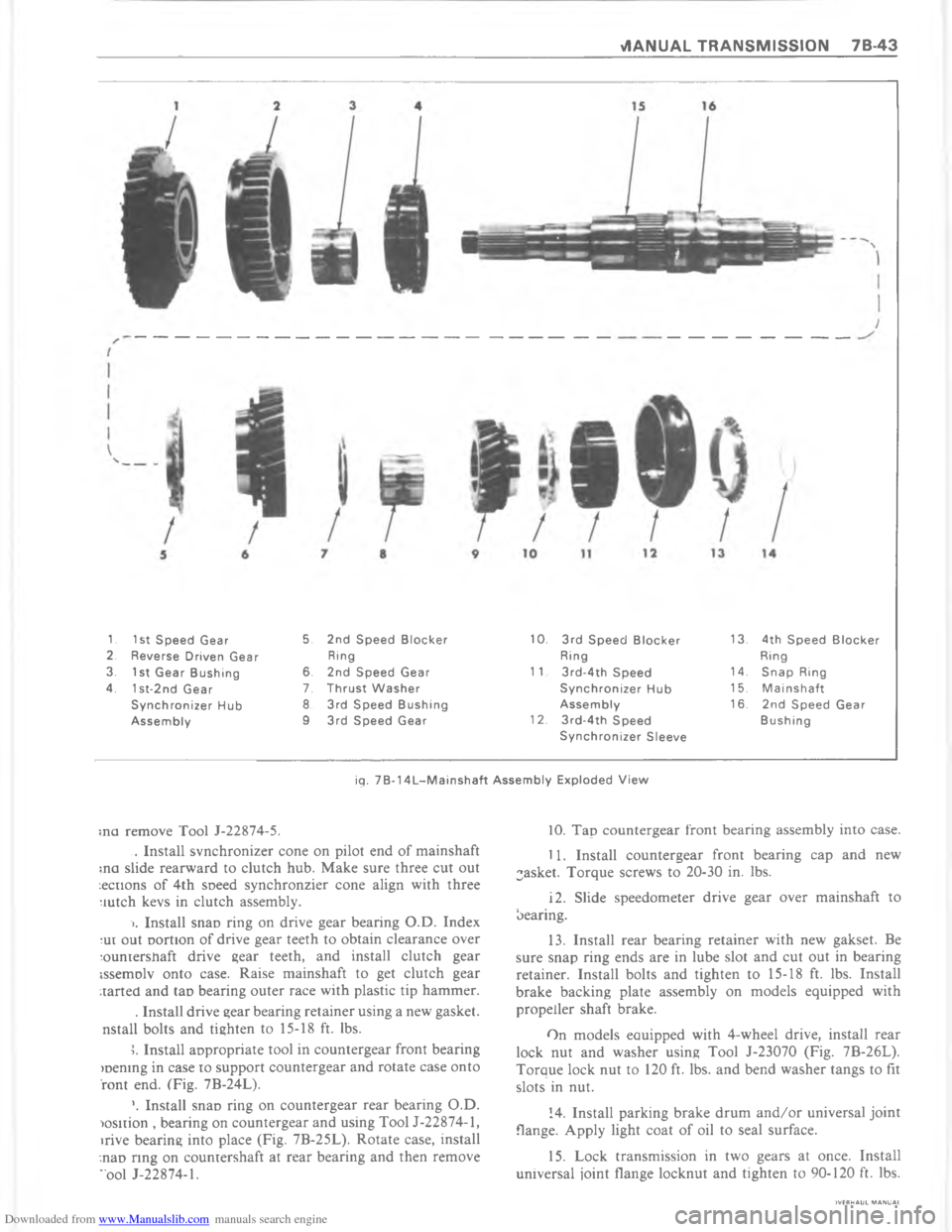 CHEVROLET CAMARO 1980 2.G Workshop Manual Downloaded from www.Manualslib.com manuals search engine        	           A  ?  9  % 6   . - - ,   -  /
C 9  - 1 - / % -   / $ 1 - (   -  /
  9   % 6   -  /