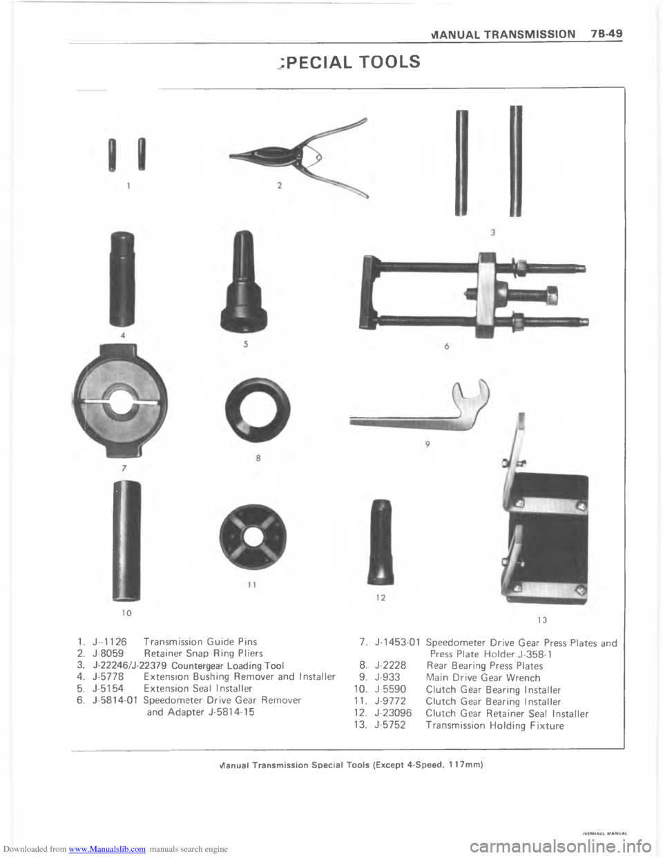 CHEVROLET MALIBU 1980 4.G Workshop Manual Downloaded from www.Manualslib.com manuals search engine        	           A  ?  	



L	
A
L

C9
/-%%
 9
L
L

?
L

L

@9L

L

E

L



L


L
	 