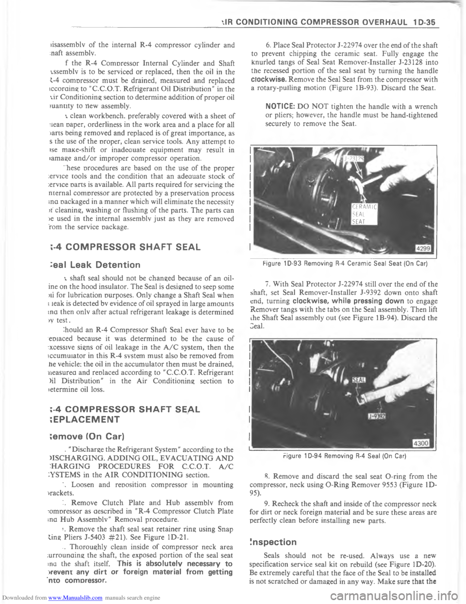 CHEVROLET IMPALA 1980 6.G Service Manual Downloaded from www.Manualslib.com manuals search engine  	    @ 	           	    ) 5>           	   


&
