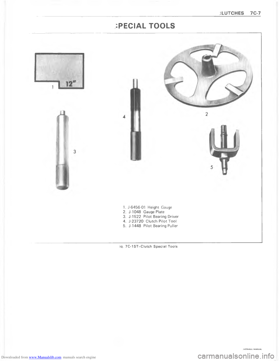 CHEVROLET MALIBU 1980 4.G Workshop Manual Downloaded from www.Manualslib.com manuals search engine    	      A  A 	

C
 9
?
@
!  