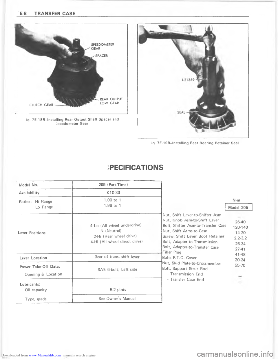 CHEVROLET MALIBU 1980 4.G Workshop Manual Downloaded from www.Manualslib.com manuals search engine A 	     !    				
!	
	
 !		 
 !	
!$

!

C





?

C
?





	@
