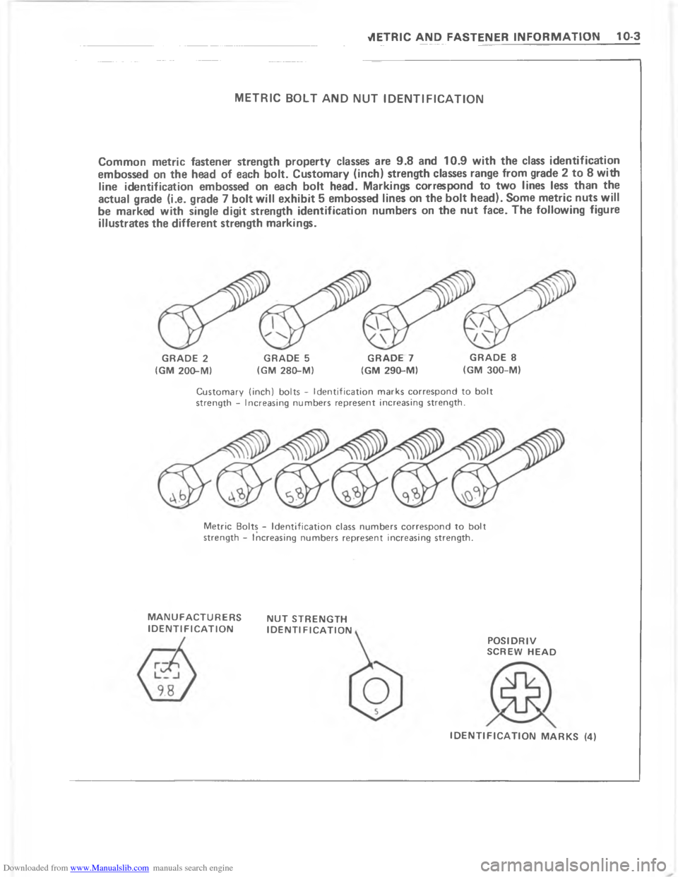 CHEVROLET CAMARO 1980 2.G Workshop Manual Downloaded from www.Manualslib.com manuals search engine   	        !  	      !     	         	       	        	      	  !    	   
 0 & & 0 (