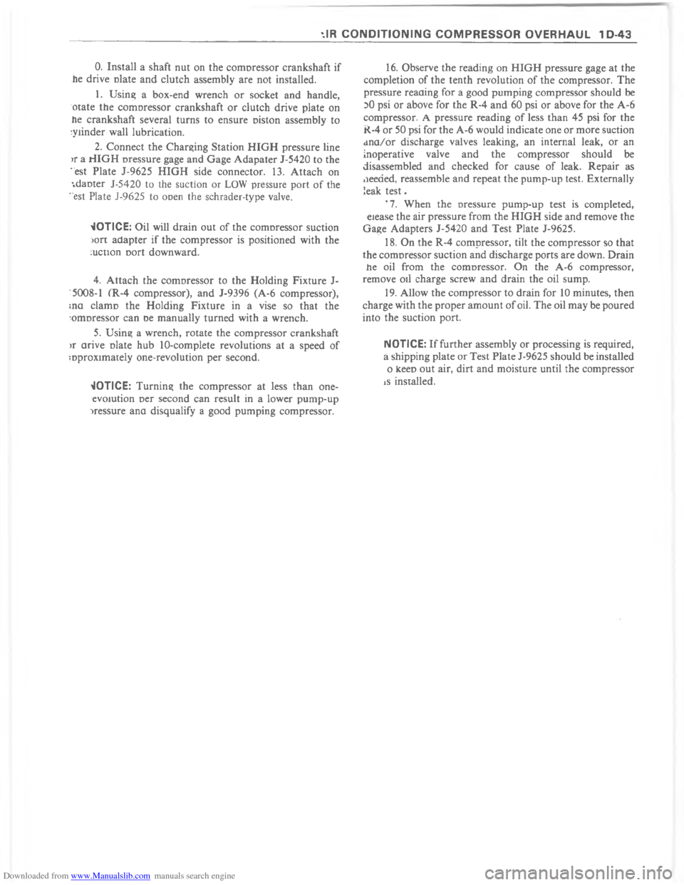 CHEVROLET CAMARO 1980 2.G Service Manual Downloaded from www.Manualslib.com manuals search engine  	    ?  8B                         #    	

88

