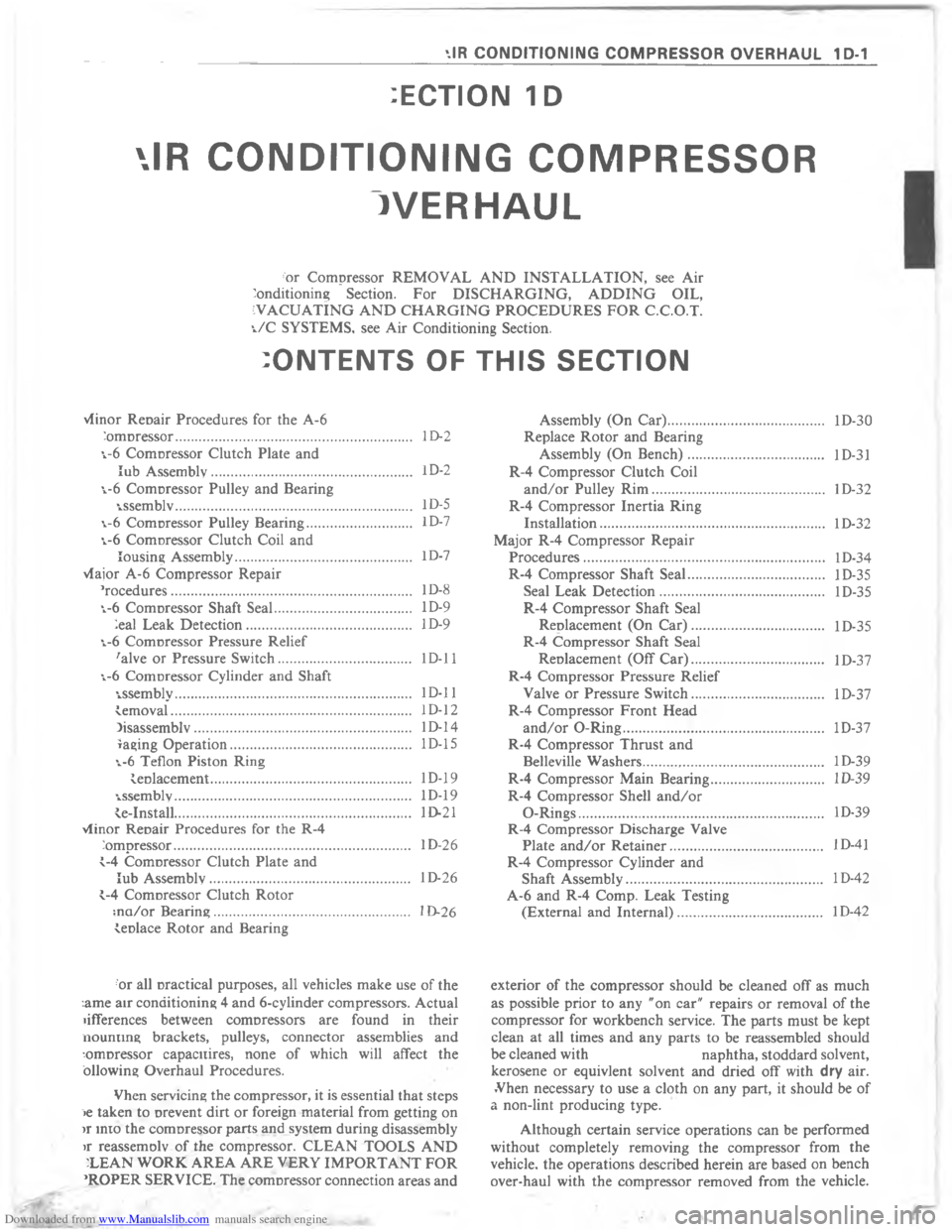 CHEVROLET IMPALA 1980 6.G Workshop Manual Downloaded from www.Manualslib.com manuals search engine  	     	 


\(
 
*
&

+
 
&
0
&
&
&

&
0

+

&


&
-

&
&
\)
/
1
&
\)