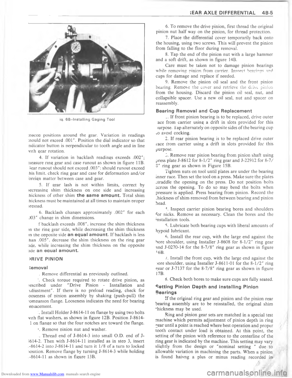 CHEVROLET MALIBU 1980 4.G Manual PDF Downloaded from www.Manualslib.com manuals search engine  > !!	 ?@*F4  /   (    F    F  F  + 	 	


	

8>

1


8:

6


86



