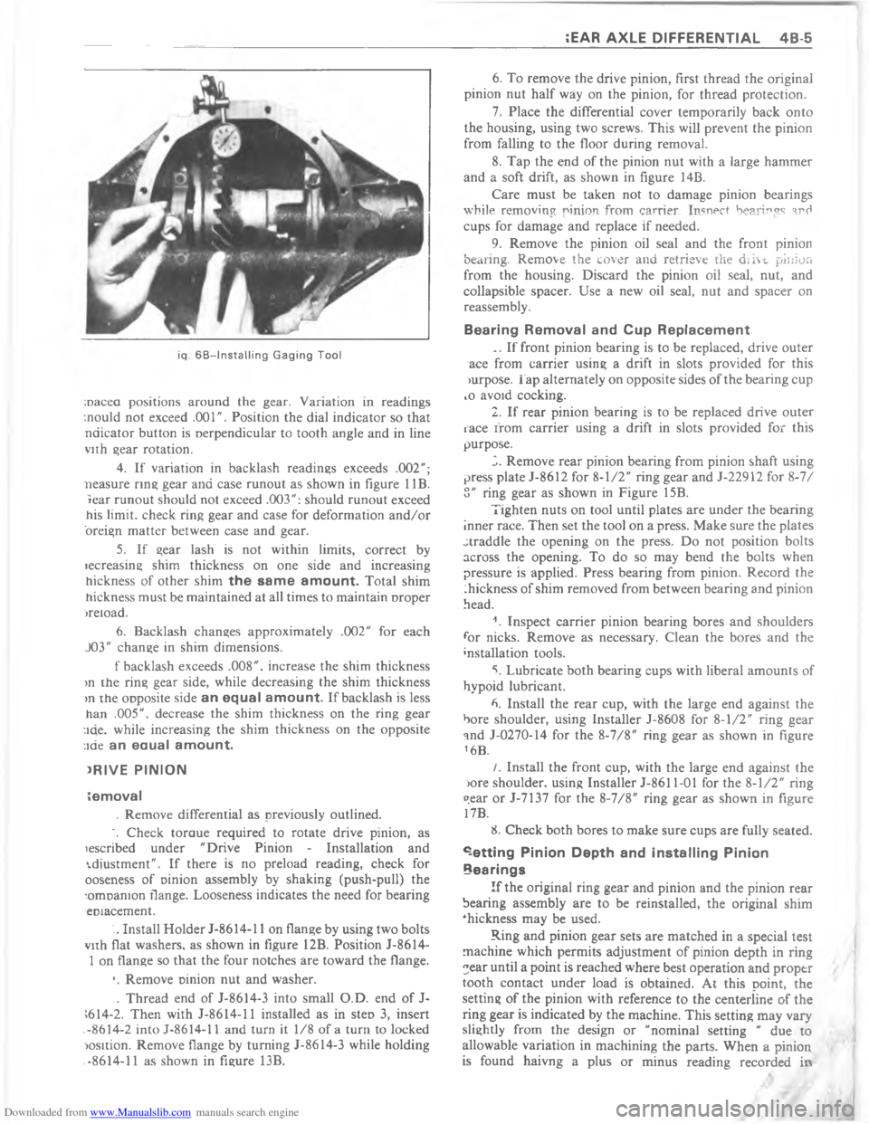 CHEVROLET CAMARO 1980 2.G Manual PDF Downloaded from www.Manualslib.com manuals search engine  > !!	 ?@*F4  /   (    F    F  F  + 	 	


	

8>

1


8:

6


86



