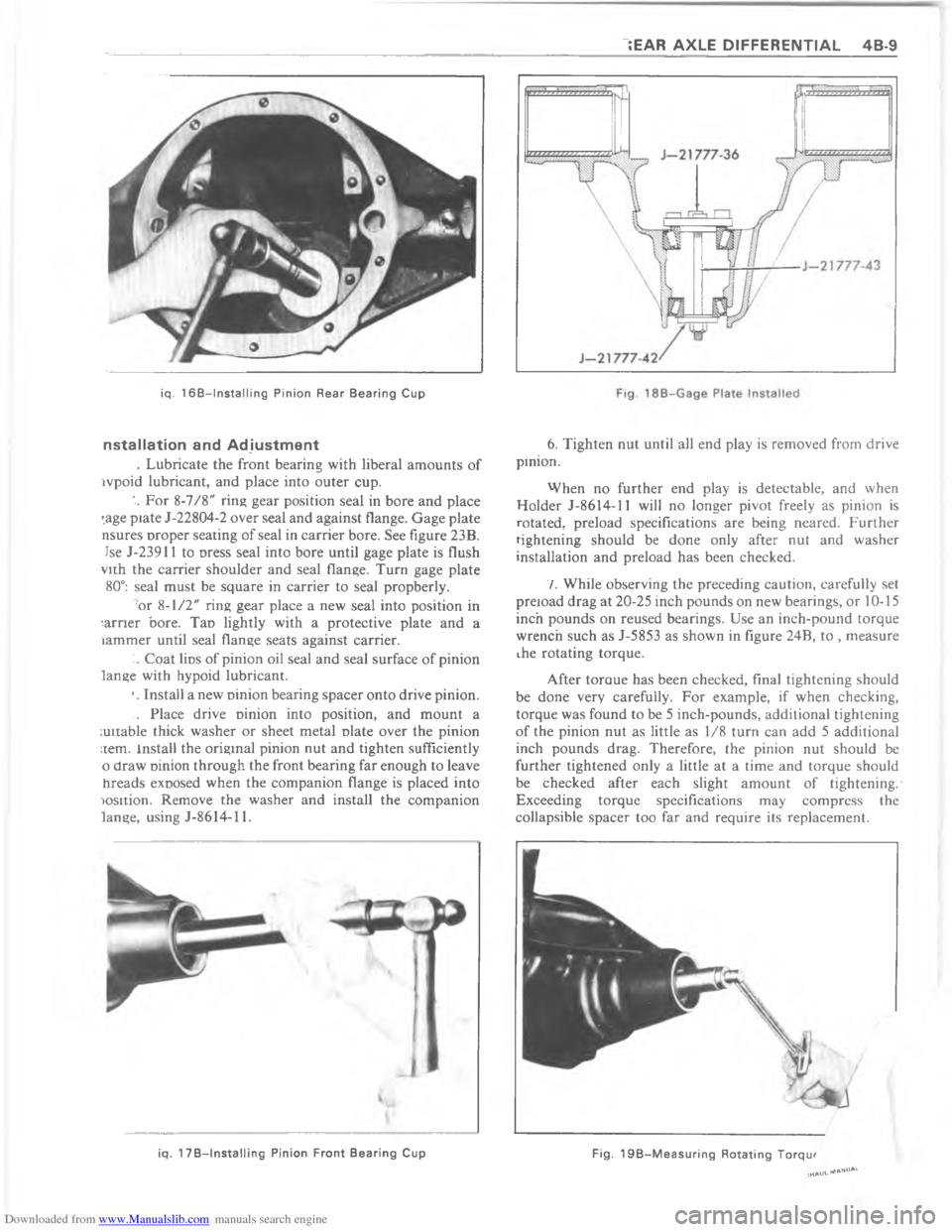 CHEVROLET CAMARO 1980 2.G Manual PDF Downloaded from www.Manualslib.com manuals search engine  > !!	 ?*F4  / S(     F    	   #  /    F   @ 

8

7

	
2

8
\(


A

>
