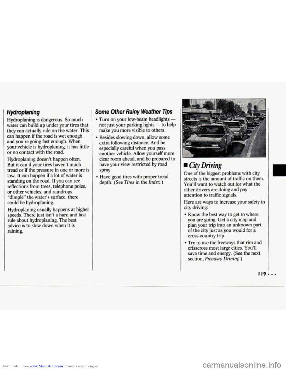 CHEVROLET CAVALIER 1994 1.G Owners Manual Downloaded from www.Manualslib.com manuals search engine CHEVROLET CAVALIER 1994 1.G Owners Manual Downloaded from www.Manualslib.com manuals search engine