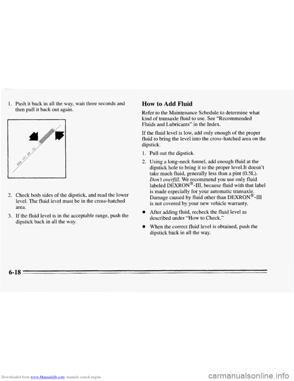 CHEVROLET CAVALIER 1995 3.G Owners Manual Downloaded from www.Manualslib.com manuals search engine 81-9   