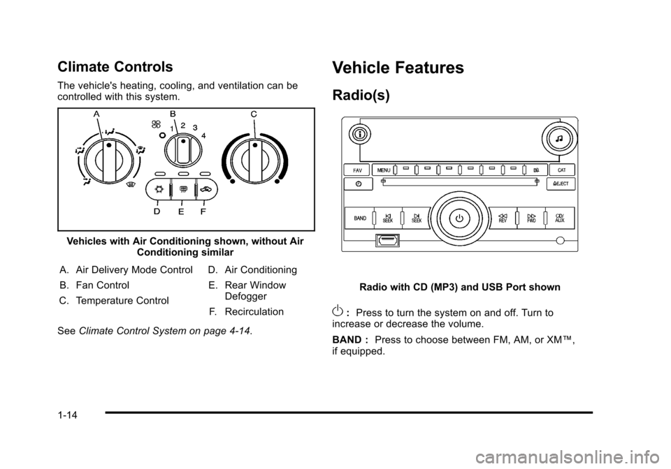 CHEVROLET COBALT 2010 1.G User Guide 