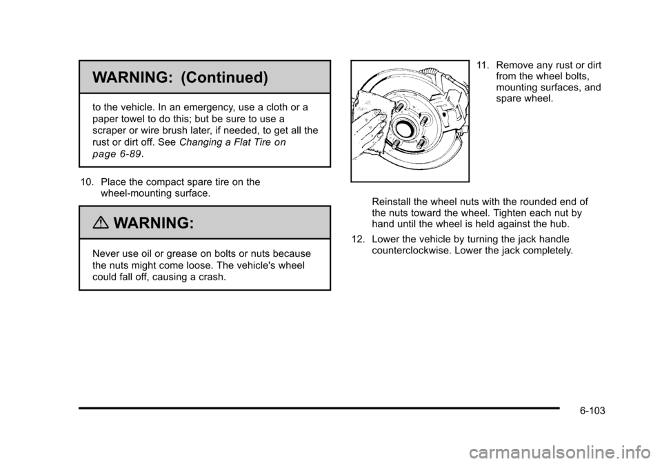 CHEVROLET COBALT 2010 1.G Owners Manual 