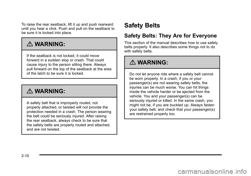 CHEVROLET COBALT 2010 1.G Owners Guide CHEVROLET COBALT 2010 1.G Owners Guide