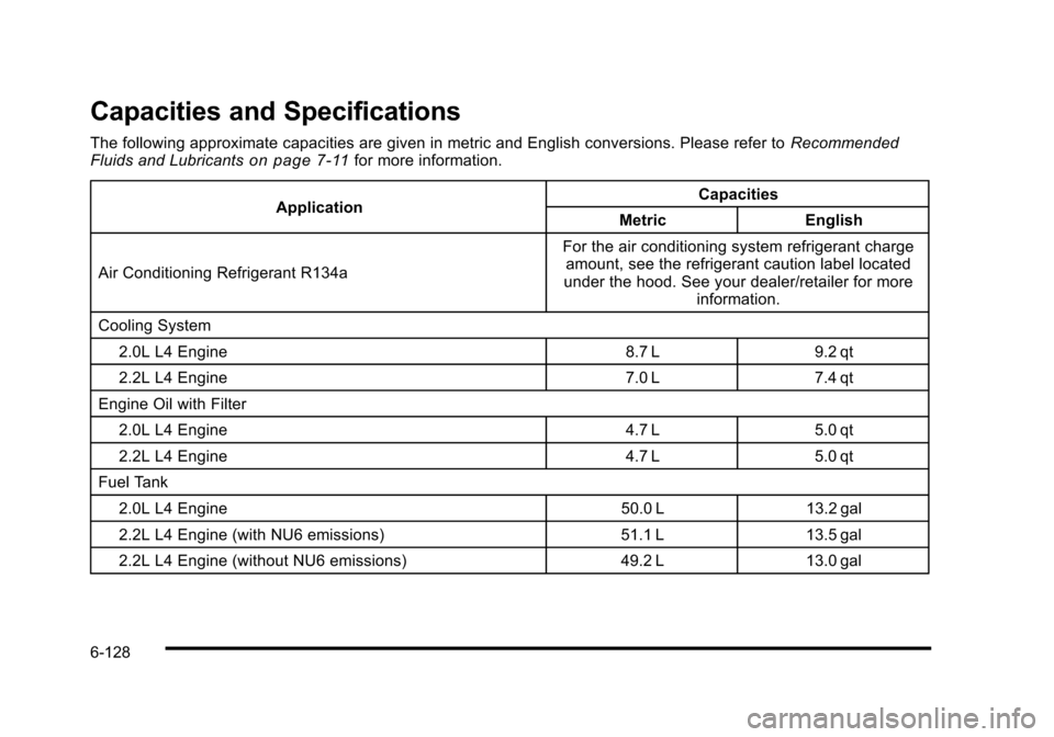 CHEVROLET COBALT 2010 1.G Owners Manual CHEVROLET COBALT 2010 1.G Owners Manual
