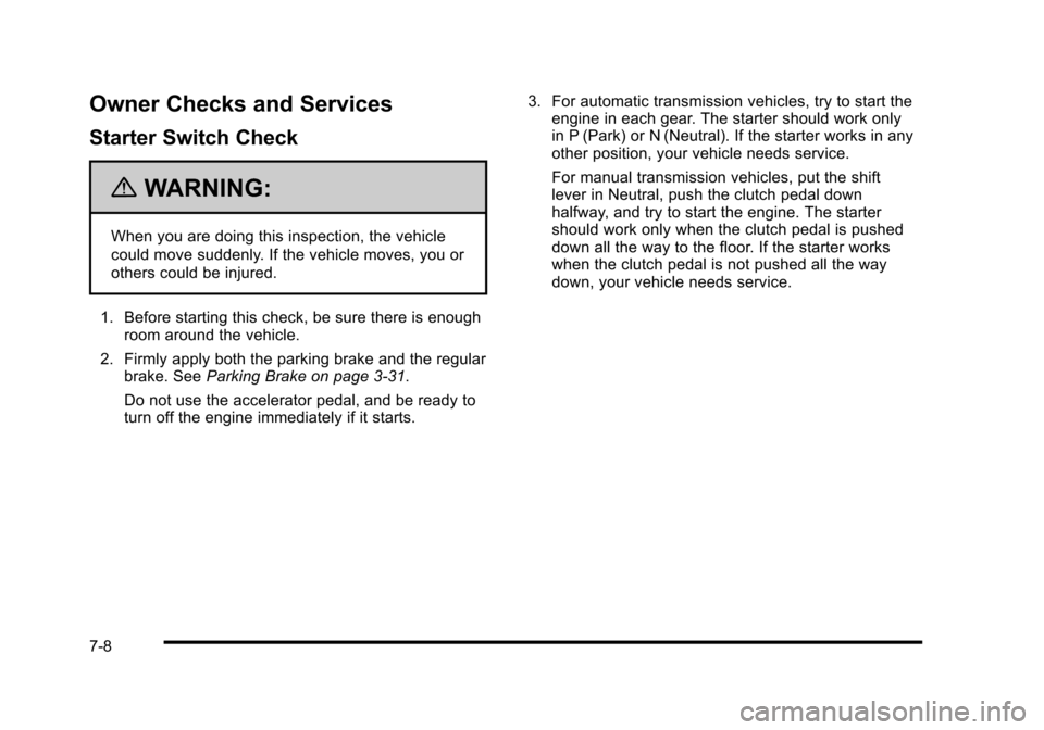 CHEVROLET COBALT 2010 1.G Owners Manual CHEVROLET COBALT 2010 1.G Owners Manual