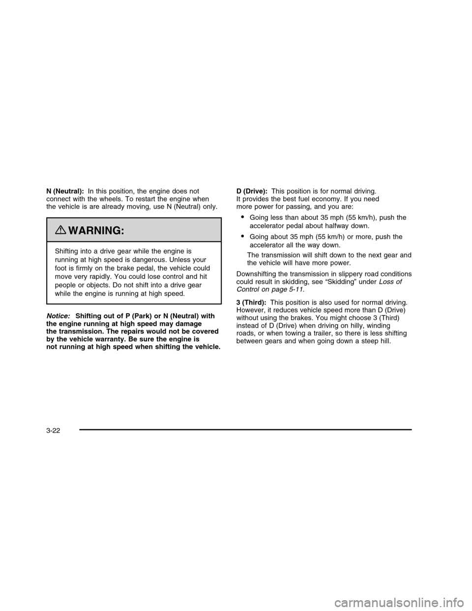 CHEVROLET COLORADO 2010 1.G Owners Manual CHEVROLET COLORADO 2010 1.G Owners Manual