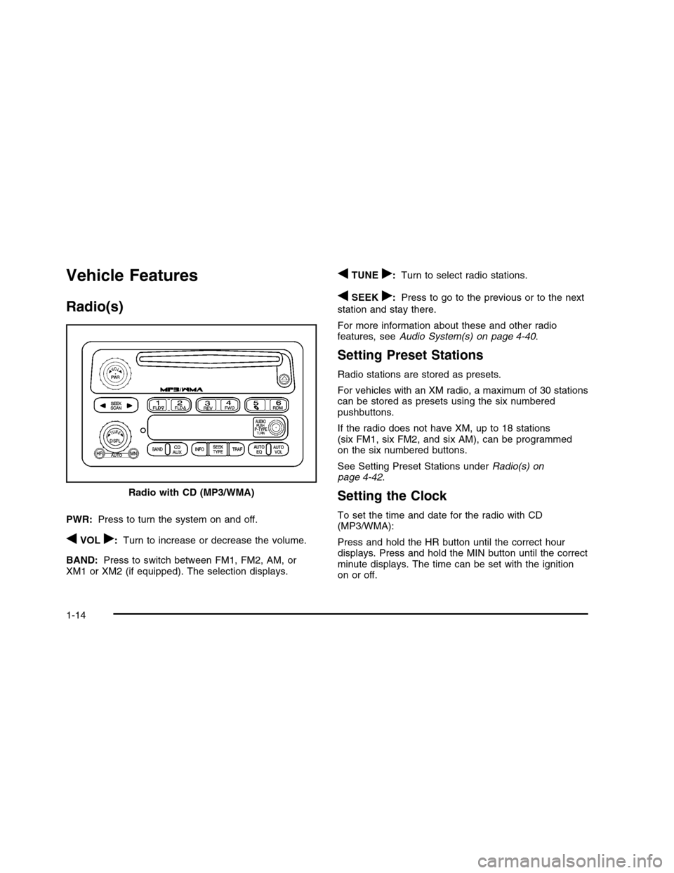 CHEVROLET COLORADO 2010 1.G User Guide 