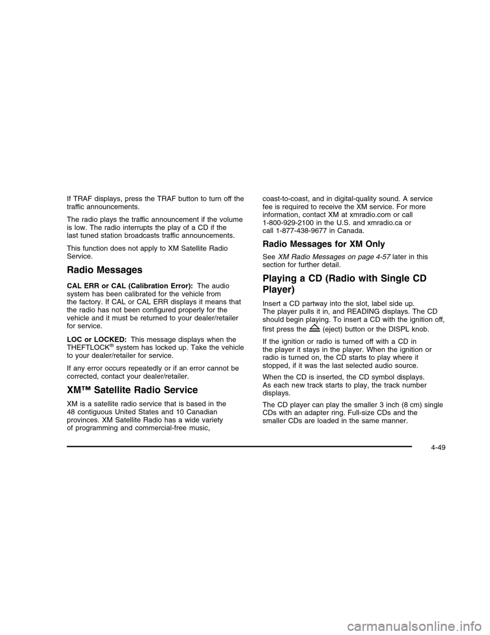 CHEVROLET COLORADO 2010 1.G Owners Manual CHEVROLET COLORADO 2010 1.G Owners Manual