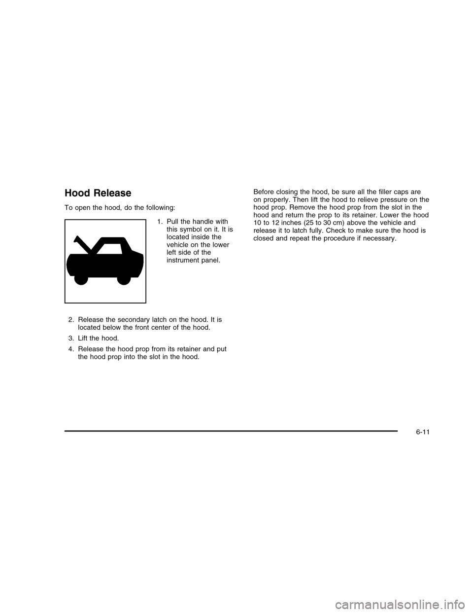 CHEVROLET COLORADO 2010 1.G Owners Manual 