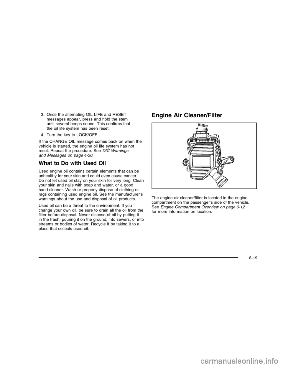 CHEVROLET COLORADO 2010 1.G Owners Manual 