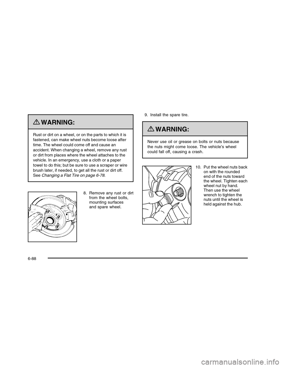 CHEVROLET COLORADO 2010 1.G Owners Manual 