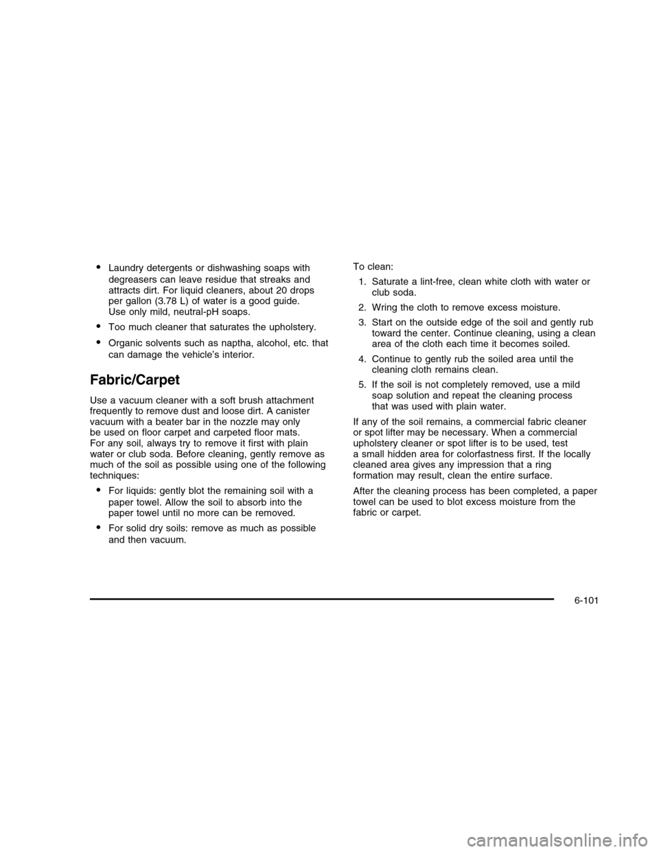 CHEVROLET COLORADO 2010 1.G Owners Manual 