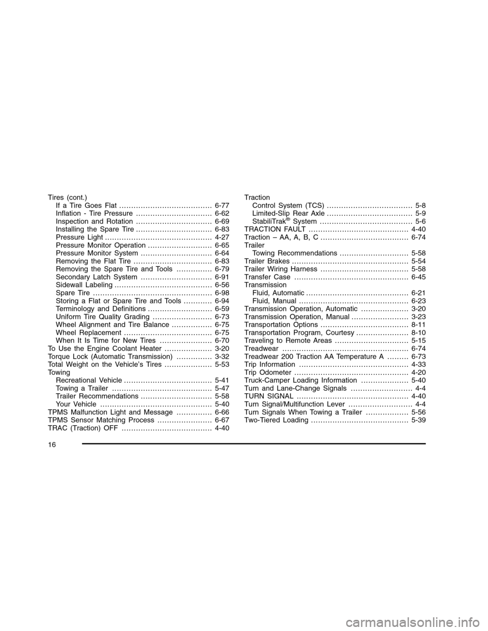 CHEVROLET COLORADO 2010 1.G Owners Manual 