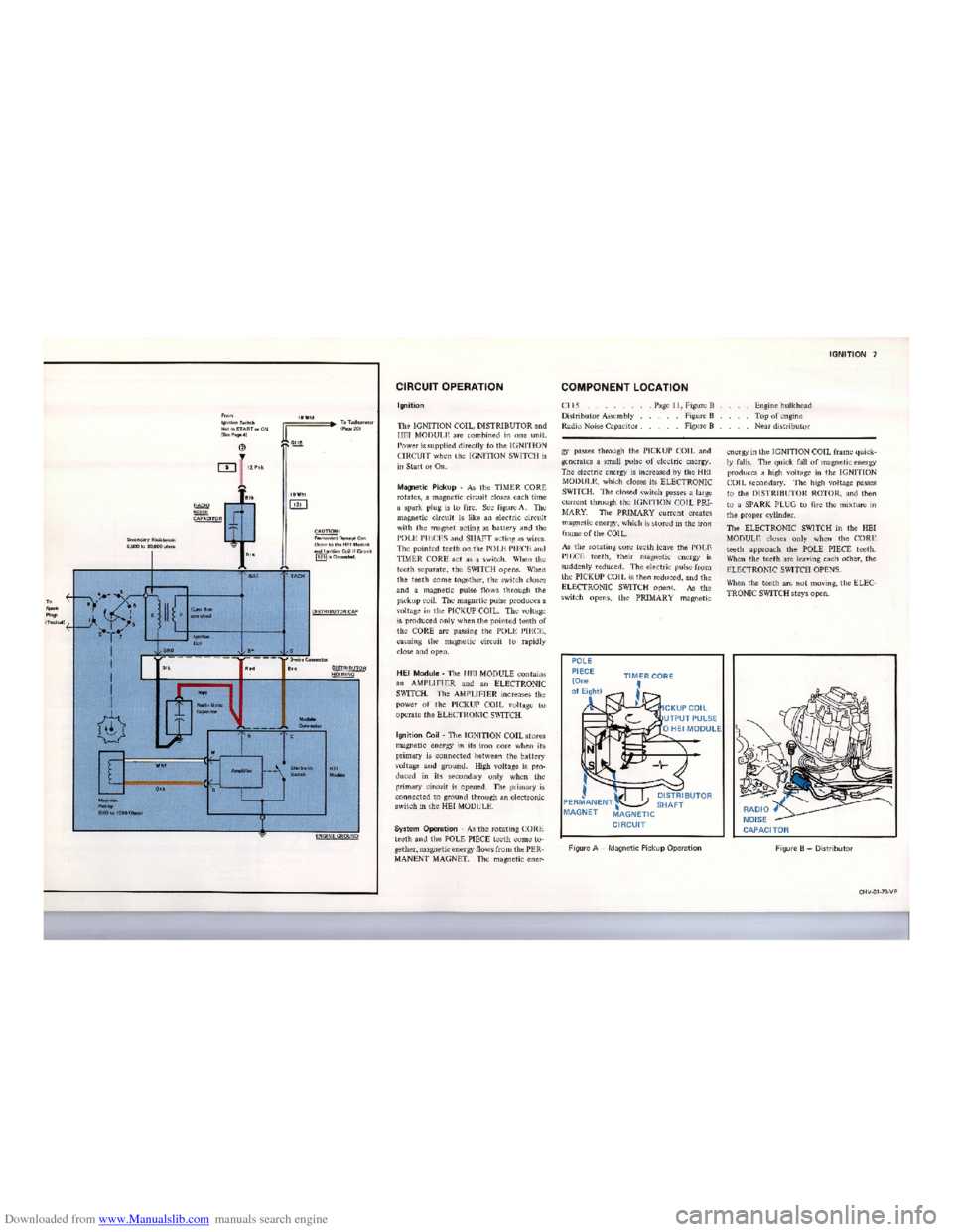 CHEVROLET CORVETTE 1978 3.G Electrical Troubleshooting Manual Downloaded from www.Manualslib.com manuals search engine CHEVROLET CORVETTE 1978 3.G Electrical Troubleshooting Manual Downloaded from www.Manualslib.com manuals search engine