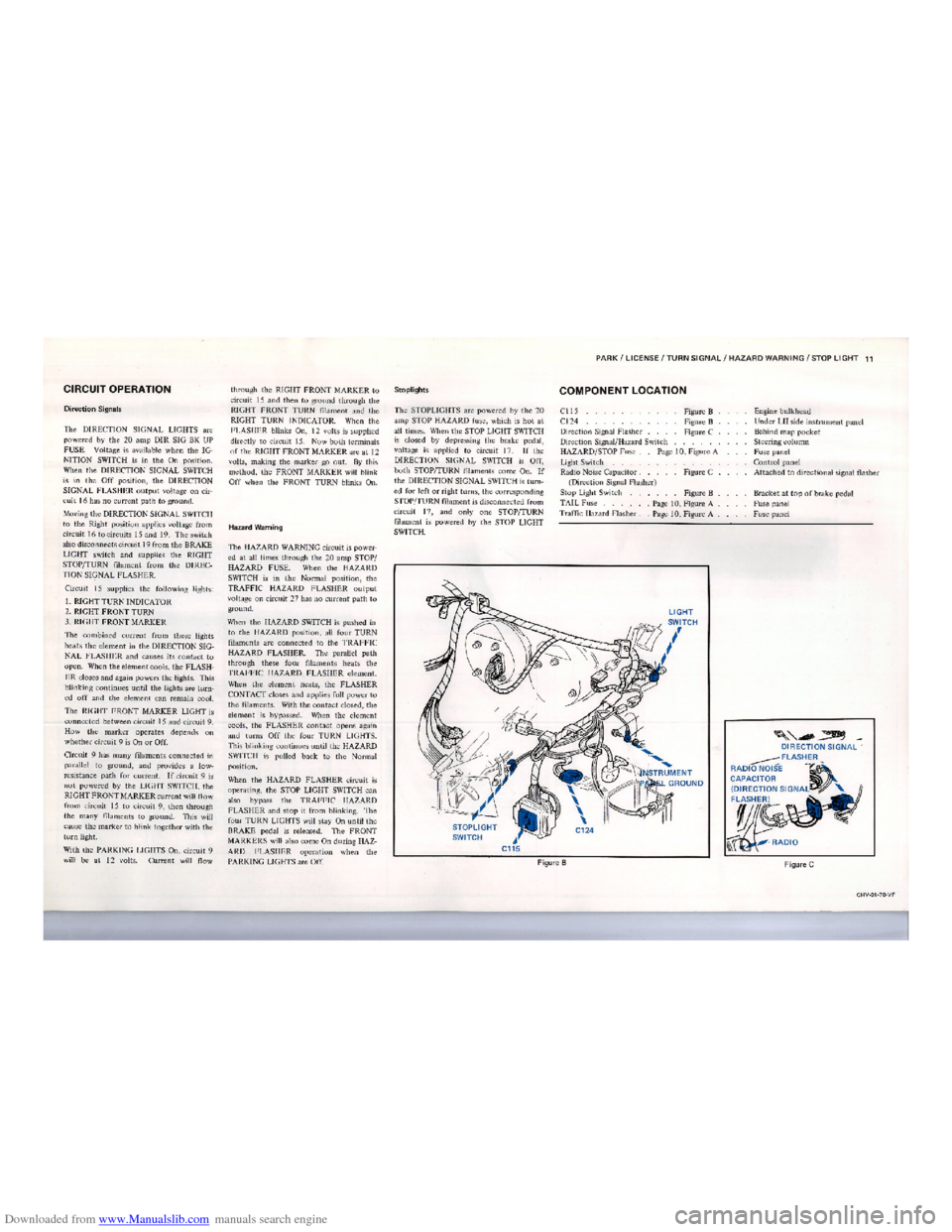 CHEVROLET CORVETTE 1978 3.G Electrical Troubleshooting Manual Downloaded from www.Manualslib.com manuals search engine CHEVROLET CORVETTE 1978 3.G Electrical Troubleshooting Manual Downloaded from www.Manualslib.com manuals search engine