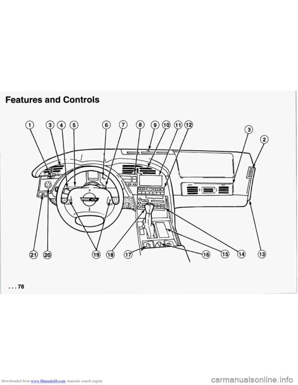 CHEVROLET CORVETTE 1994 4.G Manual PDF Downloaded from www.Manualslib.com manuals search engine Features and Controls
... 78 CHEVROLET CORVETTE 1994 4.G Manual PDF Downloaded from www.Manualslib.com manuals search engine Features and Controls
... 78
