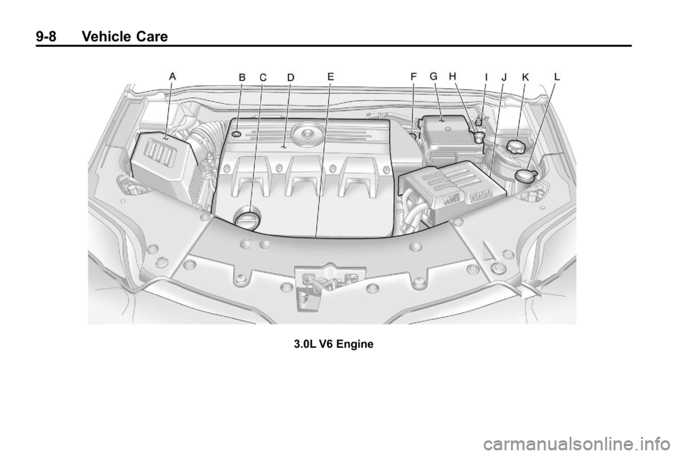 CHEVROLET EQUINOX 2010 2.G Owners Manual 9-8 Vehicle Care
3.0L V6 Engine CHEVROLET EQUINOX 2010 2.G Owners Manual 9-8 Vehicle Care
3.0L V6 Engine