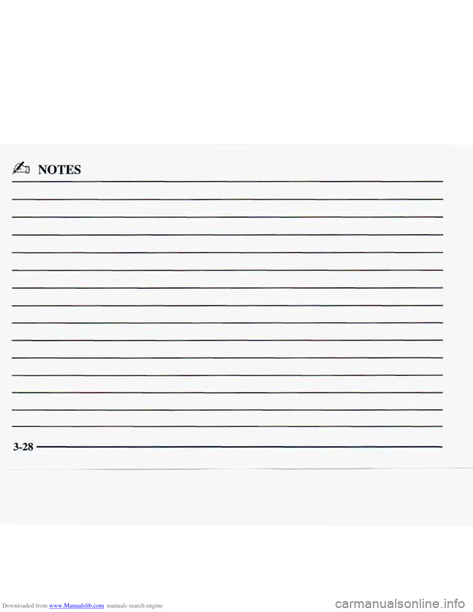 CHEVROLET EXPRESS 1998 1.G Owners Manual Downloaded from www.Manualslib.com manuals search engine b NOTES
3-28 CHEVROLET EXPRESS 1998 1.G Owners Manual Downloaded from www.Manualslib.com manuals search engine b NOTES
3-28