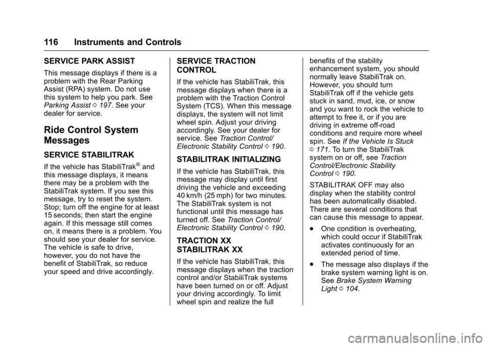 CHEVROLET EXPRESS CARGO VAN 2017 1.G Owners Manual (346 Pages), Page