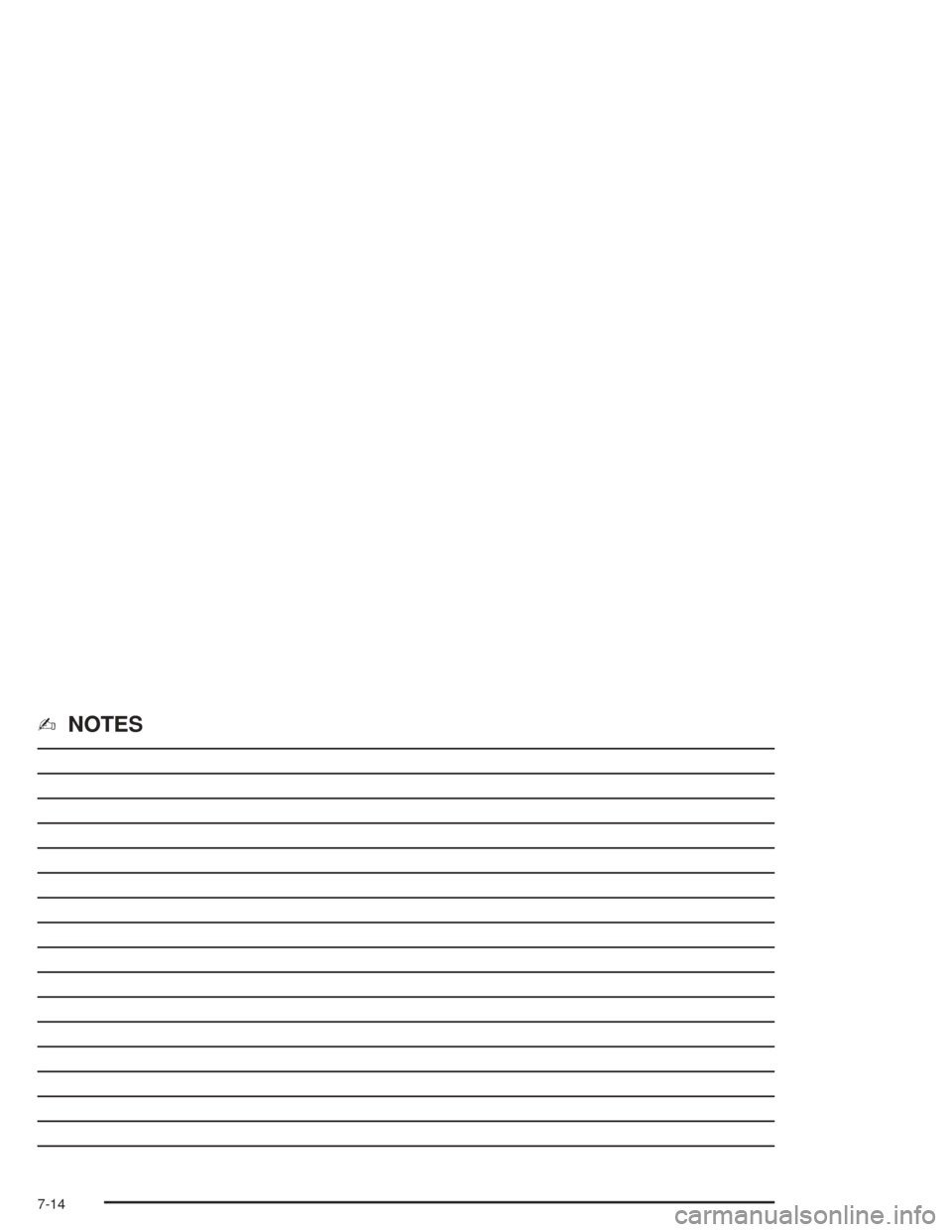 CHEVROLET MALIBU 2004 5.G Owners Manual ✍NOTES
7-14 