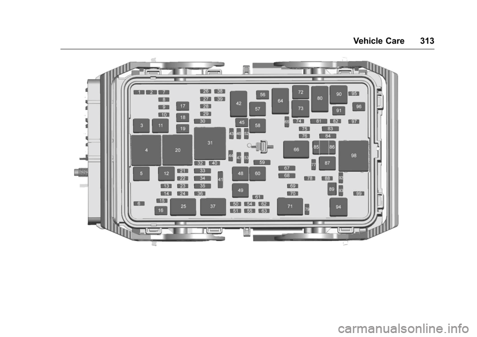 CHEVROLET MALIBU 2016 8.G Owners Manual Chevrolet Malibu Owner Manual (GMNA-Localizing-U.S./Canada/Mexico-
9087641) - 2016 - crc - 9/3/15
Vehicle Care 313 