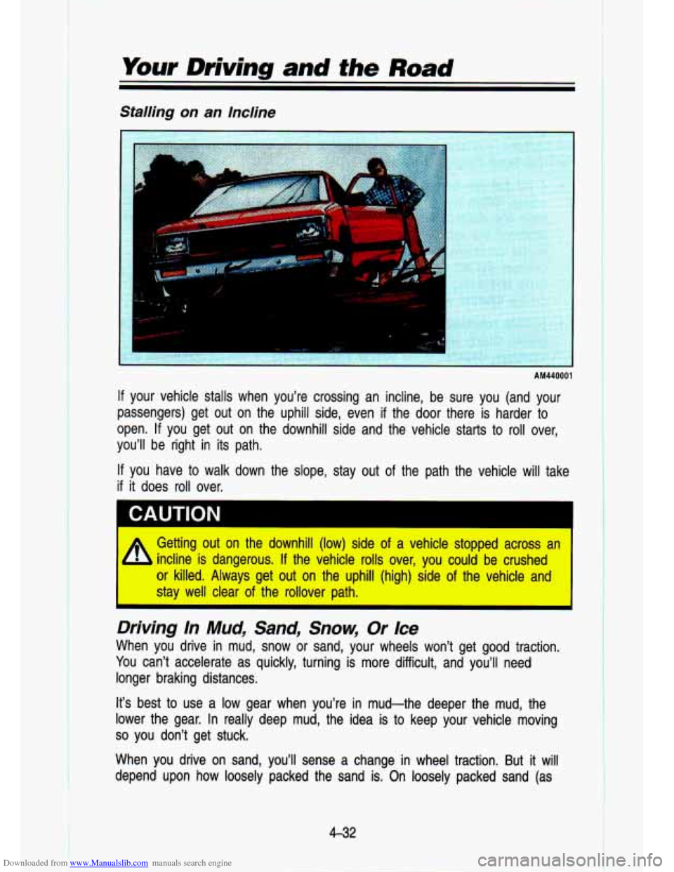 CHEVROLET S10 1993 2.G Owners Manual Downloaded from www.Manualslib.com manuals search engine CHEVROLET S10 1993 2.G Owners Manual Downloaded from www.Manualslib.com manuals search engine