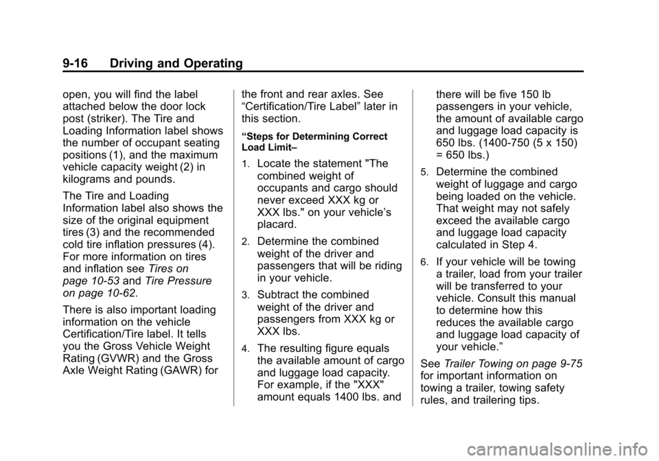 CHEVROLET SILVERADO 2015 3.G Owners Manual CHEVROLET SILVERADO 2015 3.G Owners Manual, Page 283