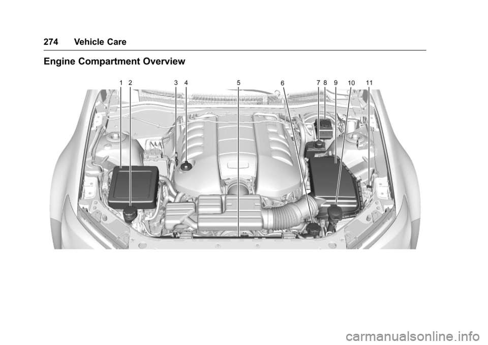 CHEVROLET SS 2017 1.G Owners Manual Chevrolet SS Sedan Owner Manual (GMNA-Localizing-U.S.-10122752) -2017 - crc - 8/31/16
274 Vehicle Care
Engine Compartment Overview CHEVROLET SS 2017 1.G Owners Manual Chevrolet SS Sedan Owner Manual (GMNA-Localizing-U.S.-10122752) -2017 - crc - 8/31/16
274 Vehicle Care
Engine Compartment Overview