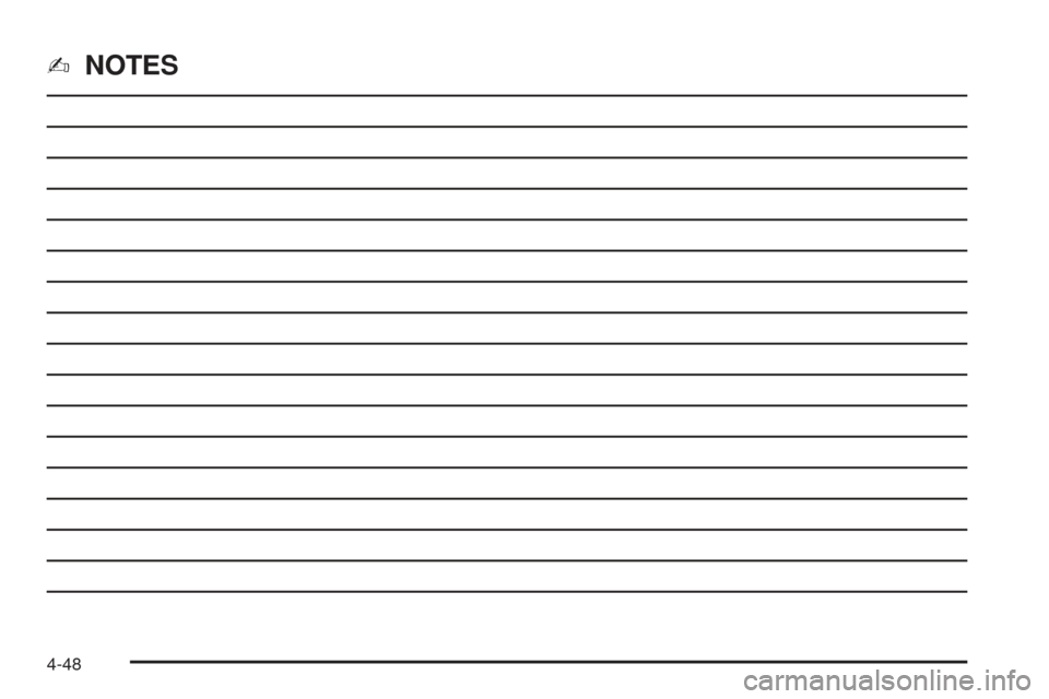 CHEVROLET SSR 2005 1.G Owners Manual ✍NOTES
4-48 
