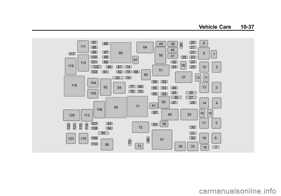 CHEVROLET SUBURBAN 2015 11.G Owners Manual Black plate (37,1)Chevrolet 2015i Tahoe/Suburban Owner Manual (GMNA-Localizing-U.S./
Canada/Mexico-8431502) - 2015 - crc - 1/12/15
Vehicle Care 10-37 CHEVROLET SUBURBAN 2015 11.G Owners Manual Black plate (37,1)Chevrolet 2015i Tahoe/Suburban Owner Manual (GMNA-Localizing-U.S./
Canada/Mexico-8431502) - 2015 - crc - 1/12/15
Vehicle Care 10-37