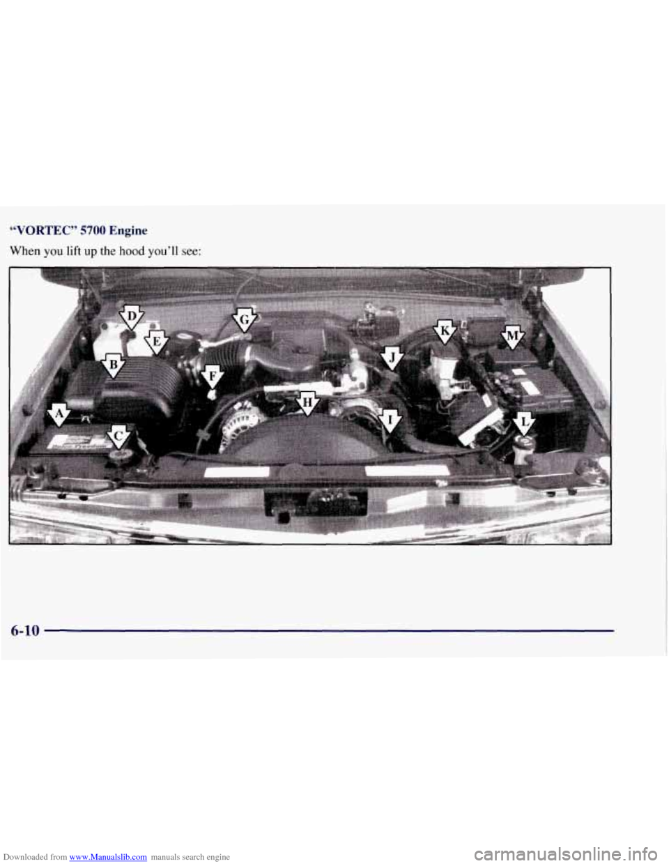 CHEVROLET TAHOE 1997 1.G Owners Manual Downloaded from www.Manualslib.com manuals search engine 6-10 CHEVROLET TAHOE 1997 1.G Owners Manual Downloaded from www.Manualslib.com manuals search engine 6-10