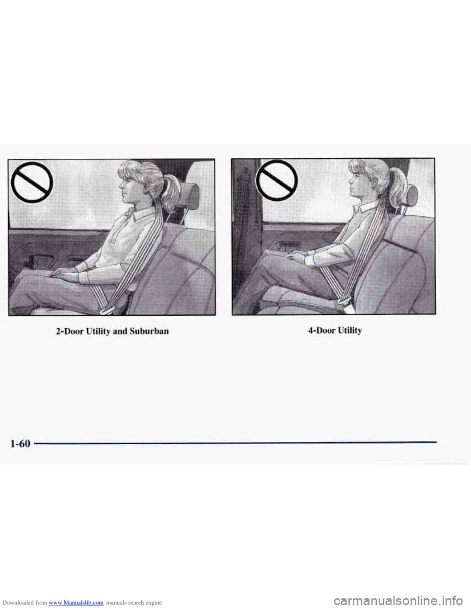 CHEVROLET TAHOE 1997 1.G Repair Manual Downloaded from www.Manualslib.com manuals search engine 2-Door  Utility and Suburban &Door  Utility   