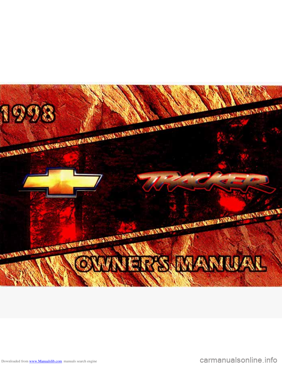 CHEVROLET TRACKER 1998 1.G Owners Manual Downloaded from www.Manualslib.com manuals search engine   