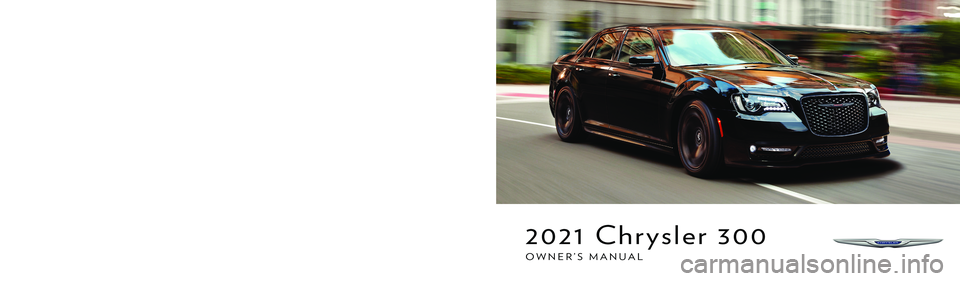 CHRYSLER 300 2021  Owners Manual 