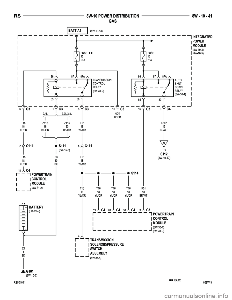 CHRYSLER CARAVAN 2005  Service Manual 