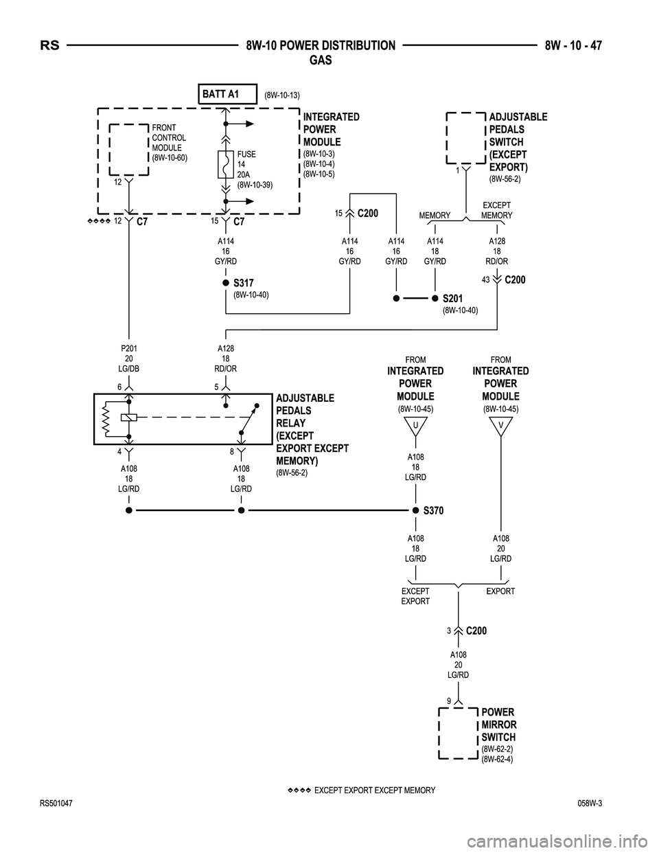 CHRYSLER CARAVAN 2005  Service Manual 